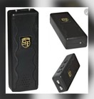 Police Defense Black Stun Gun Rechargeable Led Flashlight Women Self Defense New
