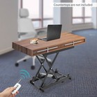 Electric Scissor Lift Table Hydraulic 350lbs Capacity Adjustable Height W remote