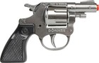 Gonher 357 Colt Detective Revolver     8 Shot Die-cast Toy Cap Gun Silver - Spain