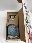 Restored Rare Blue With Box Vintage Electric Kit Cat Clock D8