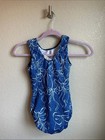Gk Elite Leotard Gymnastics Rainbow Radio Waves Ombr   Tank Size  Cl Child Large