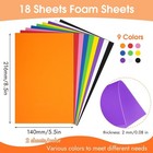 Foam Sheets For Crafts Paper Making Flowers Diy Kids Scrapbooking Arts Project