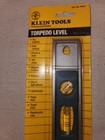 Vintage Nos Klein Tools 930 - 9 In Aluminum Torpedo Level Made In Usa
