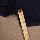 Joe Fresh Womens Navy Blue Cotton Chino Shorts Size 6 Casual Summer Flat Front