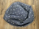 Pottery Barn Kids Anywhere Beanbag Navy Glow-in-the-dark Stars Slipcover