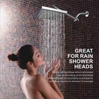 11 Inch Long Chrome Plated Brass Adjustable Shower Head Locking Extension Arm