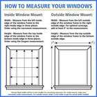 Cordless Vinyl Room Darkening Blinds White 35w X 48l
