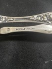 Beautiful Antique R  Wallace   Sons Sterling Silver Claw-foot Sugar Tongs