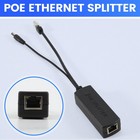 Gigabit  Poe Splitter 10 100mbps Poe Splitter Dc Output 12v  Over Ethernet9969