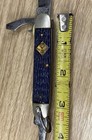 Vintage Cub Scout Bsa Camillus 3-blade Pocket Knife New York Usa