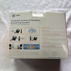 At t Home Phone Corded   Cordless 2 Handset Answering System Cl84202 Dect 6 0   