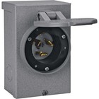 50-amp Nema 3r Power Inlet Box For Generator  Weatherproof Electrical Connection