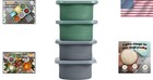 Airtight 1000ml Silicone Dough Containers - Ideal For Artisan Pizza Lovers