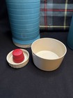 Vintage 2 Thermos Quart Picnic Set Cups With Plaid Bag