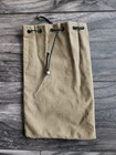 Vintage Seattle First National Bank Canvas Cloth Bank Money Bag 1950s 60s