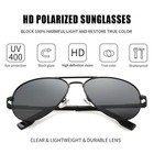 Polarized Small Aviator Sunglasses For Women Men Classic Metal Frame Mirrored   