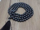 Natural 8mm Hematite Mala With 108 Prayer Beads Perfect For Meditation