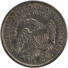 1837 Bust Silver Half Dime Small 5c Ef Uncertified  619