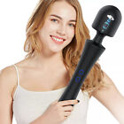 Handheld Massager Wand Vibrating Massage Magic Full Body Therapy Motor 10 Speed-