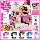 Foldable Dog Grooming Hammock With Stand Pet Grooming Table For Nail Care Sup