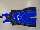 Vintage Japan Wrestling Singlet Blue Adult Large