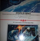 Signed  Foreign Astronaut Alexei Leonov 15th Anniversary Of 1st Space Walk   1st