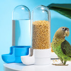 1pc 90ml Bird Water Feeder Drinker Dispenser Clip On Parrot Cage Bottle