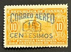 Travelstamps  Panama Stamp Scott  c3 - 1929 - 15 Overprint On 10c Mnh Og