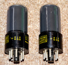 Matched Pair Genuine Gm 6v6gt Cadillac Buick 312 952 Amplifier Tubes Tested Excl