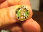Haltom 10k Solid Gold   5 Diamonds 25 Year Coca- Cola Service Award Lapel Pin