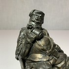 Vintage Falstaff Beer Advertising Chalk Statue Made In England 6in High