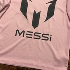 Messi Collection Youth Pink Soccer Jersey  10 Size Medium