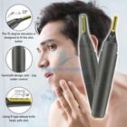 Rechargeable Nose Face Neck Eyebrow Hair Mustache Beard Trimmer Shaver Clippers