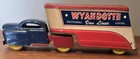 Vtg 1940s Wyandotte Toys Pressed Tin Moving Truck Trailer Usa Van Lines Steel
