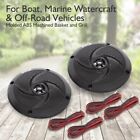 Pyle 50 Watt Waterproof Led Built-in Marine Speakers 4 0   Pair Plmrs43bl