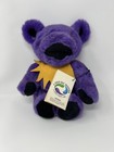 12  Purple Jointed Grateful Dead Plush Bear With Tags 1990 Liquid Blue  