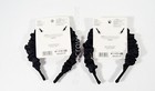 2 Scunci Real Style Hair Headband  35089- Black