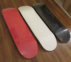 Supreme Tonal Box Logo Skateboard Deck Set Of 3 Red Black White Ss23 Brand New