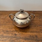 Antique Christofle Silver-plated Sugar Bowl - Numbered 1162607 - Early 20th   