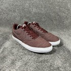 Nike Sb Check Solarsoft Skateboarding Athletic Shoes Red 844493-600 Mens Sz 11