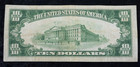Series Of 1929  10 National Banknote La Ch  2491 Extra Fine Xf Condition