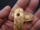 Taino Pre-columbian C 1000-1500 Ad Nice Carved Shell Pendant  40 Photos  T5049