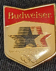Vintage Officially Licenced 1984 La Olympics Budweiser Sponsor Collectible Pin