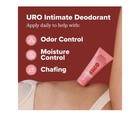 Uro Intimate Deodorant Unscented Feminine Care Cream  Aluminum-free 3 Oz