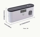 Uv Light Sterilizer Toothbrush Holder Cleaner   Automatic Toothpaste Dispenser