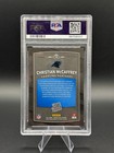 2017 Donruss Optic - Rated Rookie Christian Mccaffrey Aqua Prizm  299 Psa 10    