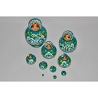 Russian Nesting Dolls  Hand Painted Matryoshka Dolls Set Of 10 Stacking Dolls