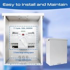 100 Amp 3p Dual Power Generator Automatic Transfer Switch  120 240v Heavy Duty S