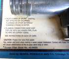 New Sears Water Softener Bypass Valve 42-34022