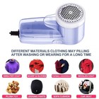 Electric Fabric Shaver Lint Remover Rechargeable Clothes Fuzz Pill Remover
